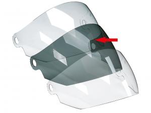 Jet Helmet Replacement Face Shield 98015-01VR