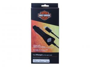 Harley-Davidson vehicle charger -<br />Lightning (iPhone 5, iPad Mini, iPod 5) FONE07308