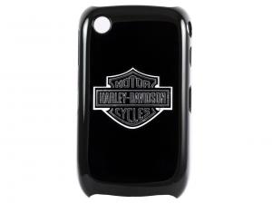H-D PC Shell Blackberry 8520/8530/9300 Black with B&S FONE07102