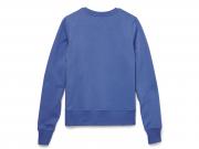 Pullover "Essence Applique Crewneck Gray Blue"_1