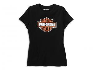 T-Shirt "Bar & Shield Graphic Black" 96229-22VW