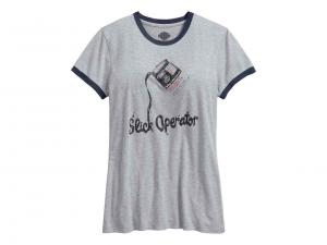 T-Shirt "SLICK OPERATOR RINGER" 96178-17VW