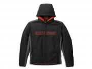 Men's Bar & Shield Hooded Softshell Jacket 98403-22VM