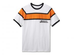 T-Shirt "Racing Stripes White" 96544-24VM