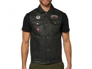 Rokker-Weste "Club Vest Black" ROKC121501