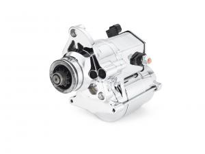 HARLEY-DAVIDSON® GENUINE HIGH PERFORMANCE<br />1.4KW STARTER - Chrome Finish - Fits '06-later Dyna  and<br />'07-later Softail and '07-'16 Touring...
