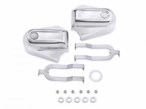 BAR & SHIELD® REAR AXLE COVERS - Fits '08-later Softail 42069-08