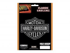 Aufkleber "Classic Graphix Silver Bar & Shield" CG3017