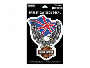 Decal Eagle United Kingdom Flag GPDC524063