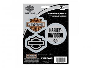 Decal "Harley 3 PC Reflective Decal" CG28004