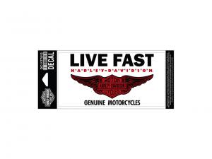 Aufkleber "Live Fast" GPDC1177813