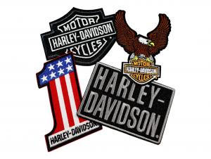 Aufnäher-Set "H-D Iconic Pack" SYA-8017118