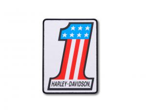 #1 Logo Large Iron-On Patch 97662-21VX