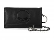 Skull Emboss Trucker Chain Wallet MU-MWM091-08