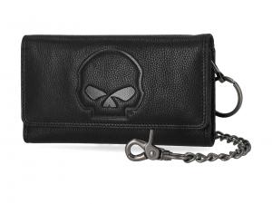 Geldbeutel "Skull Emboss Trucker Chain"_1