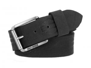 Belt "Open B&S Repeat Black" MU-BMM068-08