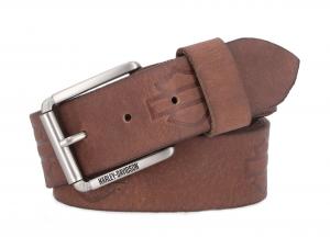Gürtel "Open B&S Repeat Brown" MU-BMM068-35