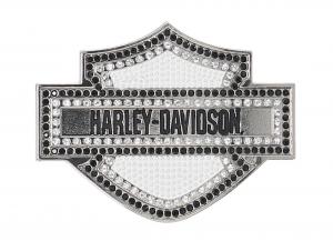 Gürtelschnalle "B&S Rhinestone Nickel" MU-MAU013-61