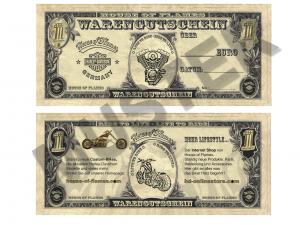 Goods Voucher GUTSCHEIN-WARE