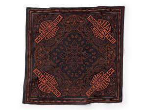 Bar & Shield Classic Bandana Black 97696-25VX