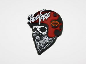 Pin H-D Ride Free Skull SYA-8009748