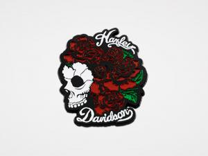 Pin "H-D Rose Skull" SYA-8011215