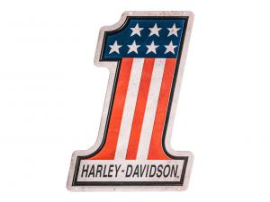H-D #1 Tin Sign TRADHDL-15528