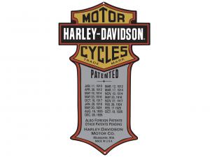 H-D Patended Tin Sign AR-2010181