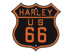 H-D Rt 66 Embossed Street Sign AR-10902161