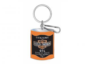 Key Chain Enamel Oil Can PL4388