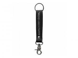 Harley Bar & Shield Silhouette Black Vinyl Strap PL4542