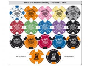 DEALER Poker Chips ULM DW-POKER