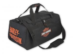 Tasche "Graphic Duffel Black/Orange" ATH-90410-BLKORG
