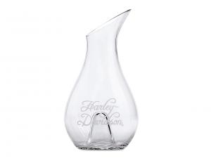 CARAFE Script Font Glass 96876-12V