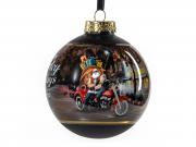 Weihnachtskugel "2025 Biker Santa" TRADHDX-99355