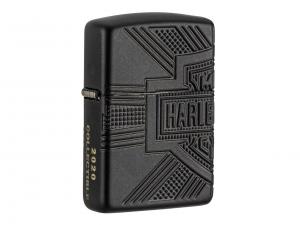 Harley-Davidson Zippo® "Collectible of the Year 2020 Armor Black Matte"_1