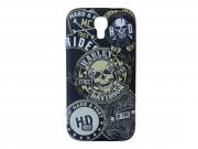 H-D Phone Shell Galaxy S4 Printed TPU Logo´s. FONE07617