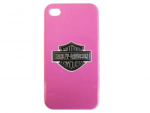 H-D iPhone4 Gloss Pink B&S FONE07284