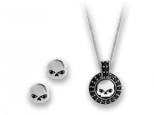 Geschenk-Set "Black Crystal Skull" MODHDS0012