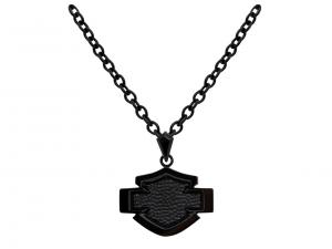 Black Asphalt B&S Outline Necklace MODHSN0052