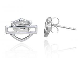 Mens harley davidson stud earrings top