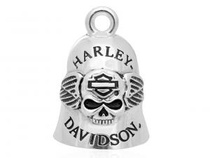 Ride Bell H-D Skull and Wing MODHRB045
