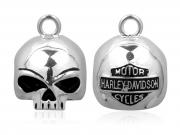 Ride Bell Round Willie G Skull_2