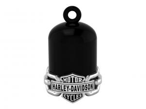 VINTAGE B & S BLACK CHAIN LINK RIDE BELL MODHRB110