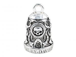 Ride Bell Willie G Skull &Tribal Flame MODHRB074