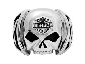 Ring "HD Steel Skull"_1