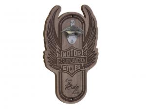 H-D Winged B&S Magnetic Bottle Opener TRADHDL-18570
