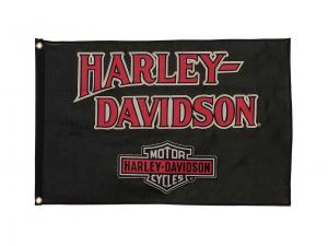 Flagge "H-D NOSTALGIC BAR & SHIELD - SMALL" TRADHDL-15105