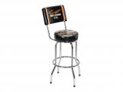 Oil Can Bar Stool w/ Backrest TRADHDL-12203