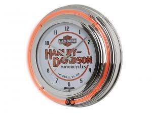 Motorcycles Double Neon Clock (220V) TRADHDL-16623B